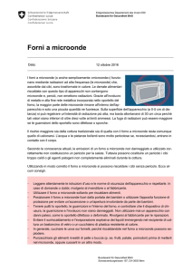 Forni a microonde