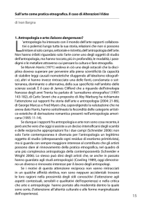 1.Antropologia e arte: liaisons dangereuses ? LLantropologia ha