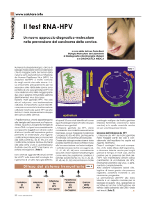 Il test RNA-HPV