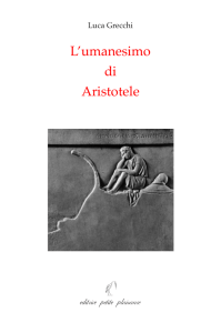 L`umanesimo di Aristotele editrice petite plaisance