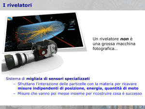 I rivelatori - CERN Indico