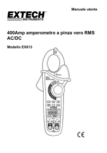 400Amp amperometro a pinza vero RMS AC/DC