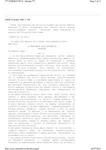 L.146-1990 - Sciopero servizi pubblici essenziali (agg. 4.7.13)