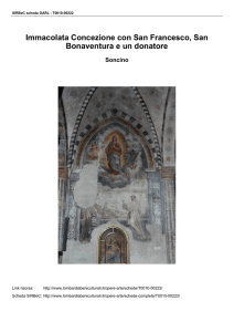 Immacolata Concezione con San Francesco, San Bonaventura e un