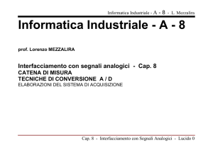 Lucidi Inf. Ind. Segnali Analogici