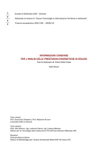 Tesi - Facoltà di Pianificazione del Territorio