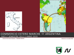 Marche Argentina - Statistiche Regione Marche