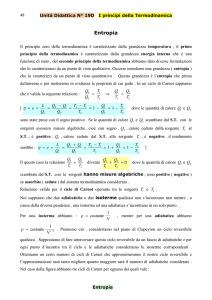 entropia nei processi reversibili