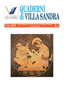 Quaderni di Villa Sandra vol XXVII n3 2016