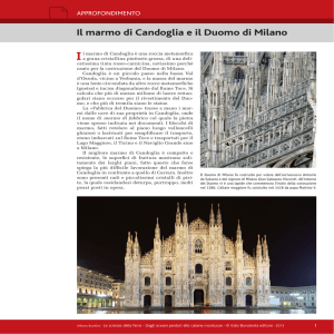 Il marmo di Candoglia e il Duomo di Milano