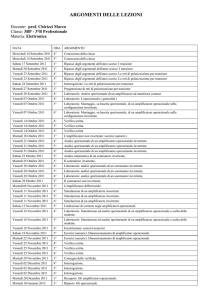 Argomenti Lezione - MarcoChirizzi.it