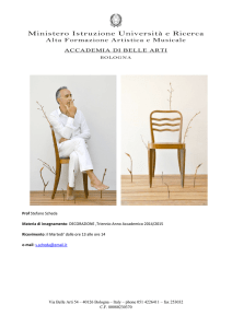 Scheda Decorazione 14-15 - Accademia di Belle Arti di Bologna