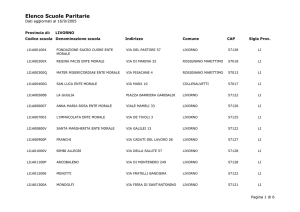 Elenco Scuole Paritarie - Archivio Pubblica Istruzione