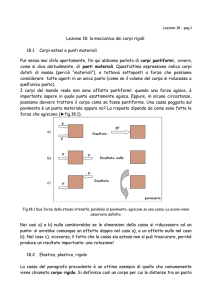 18 La meccanica dei corpi rigidi