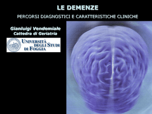 Diapositiva 1 - Facolt&agrave; di Medicina e Chirurgia