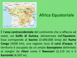 Africa Equatoriale - Scuola Dame Inglesi