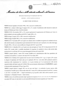 Decreto Direttoriale 29 ottobre 2013 (FUS Musica)