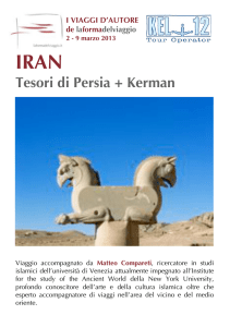 Tesori di Persia + Kerman