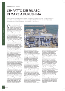 l`impatto dei rilasci in mare a fukushima - Arpae Emilia