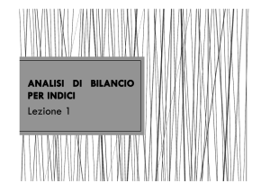 Indici - Lezione 1 - Università degli studi di Bergamo