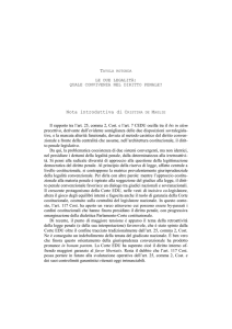 Le due legalità: quale convivenza nel diritto penale?