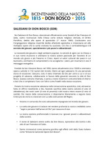 salesiani di don bosco (sdb)