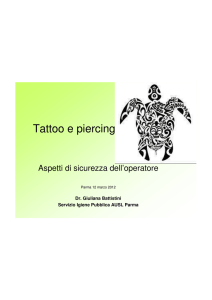 Tattoo e piercing