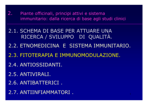 2.3. FITOTERAPIA E IMMUNOMODULAZIONE