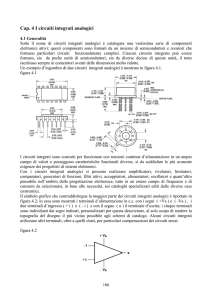 Cap. 4 I circuiti integrati analogici