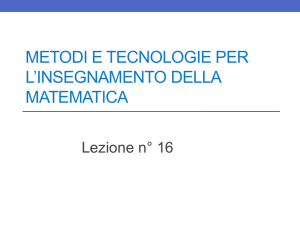 LEZIONE 16