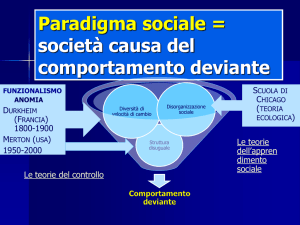 Il paradigma sociale -