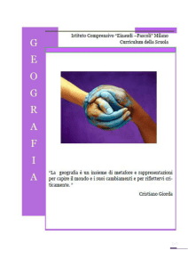 4) Curriculum verticale GEOGRAFIA