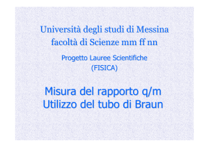 Tubo di braun - Università degli Studi di Messina