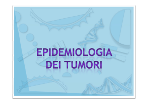 epidemiologia dei tumori [PDF