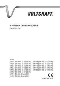 inverter a onda sinusoidale