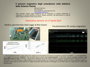 Didamatica, Genova, 15-17 Aprile 2015 Verifica sperimentale della