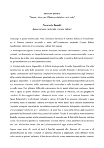 Giancarlo Boselli Associazione nazionale comuni italiani