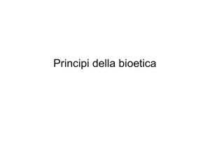 Principi della bioetica