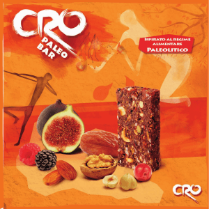 CRO Paleo Bar: Ispirato al regime alimentare paleolitico
