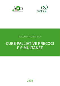 cure palliative precoci e simultanee