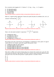 Sia c un numero reale maggiore di 1. L`insieme cx x x S ≥ + = log