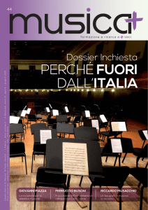 PERCHéFUORI DALL`ITALIA - Conservatorio "Casella"