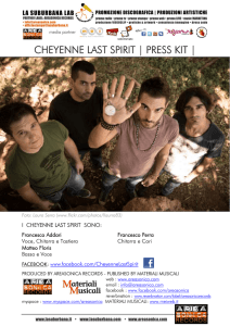 cheyenne last spirit | press kit