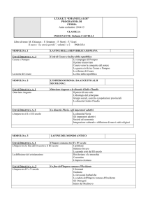 PROGRAMMA DI STORIA Anno scolastico: 2014/15