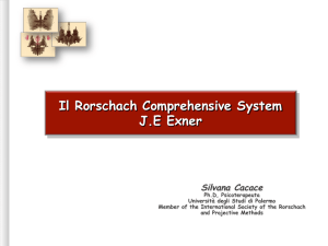 Rorschach – seminario CS parte 1