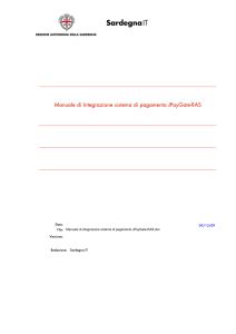 Manuale di integrazione Sistema di Pagamento JPayGate