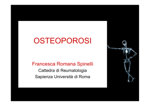 Lezione Osteoporosi dott.ssa Spinelli File - e-learning