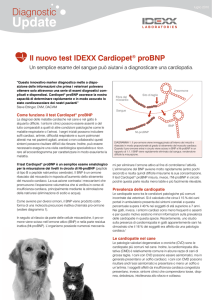 Diagnostic Update IDEXX Cardiopet® proBNP