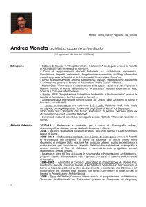 Abitazione: via G - Andrea Moneta web page