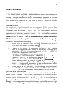 Il potenziale elettrico - web